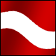 3D Latvia Flag